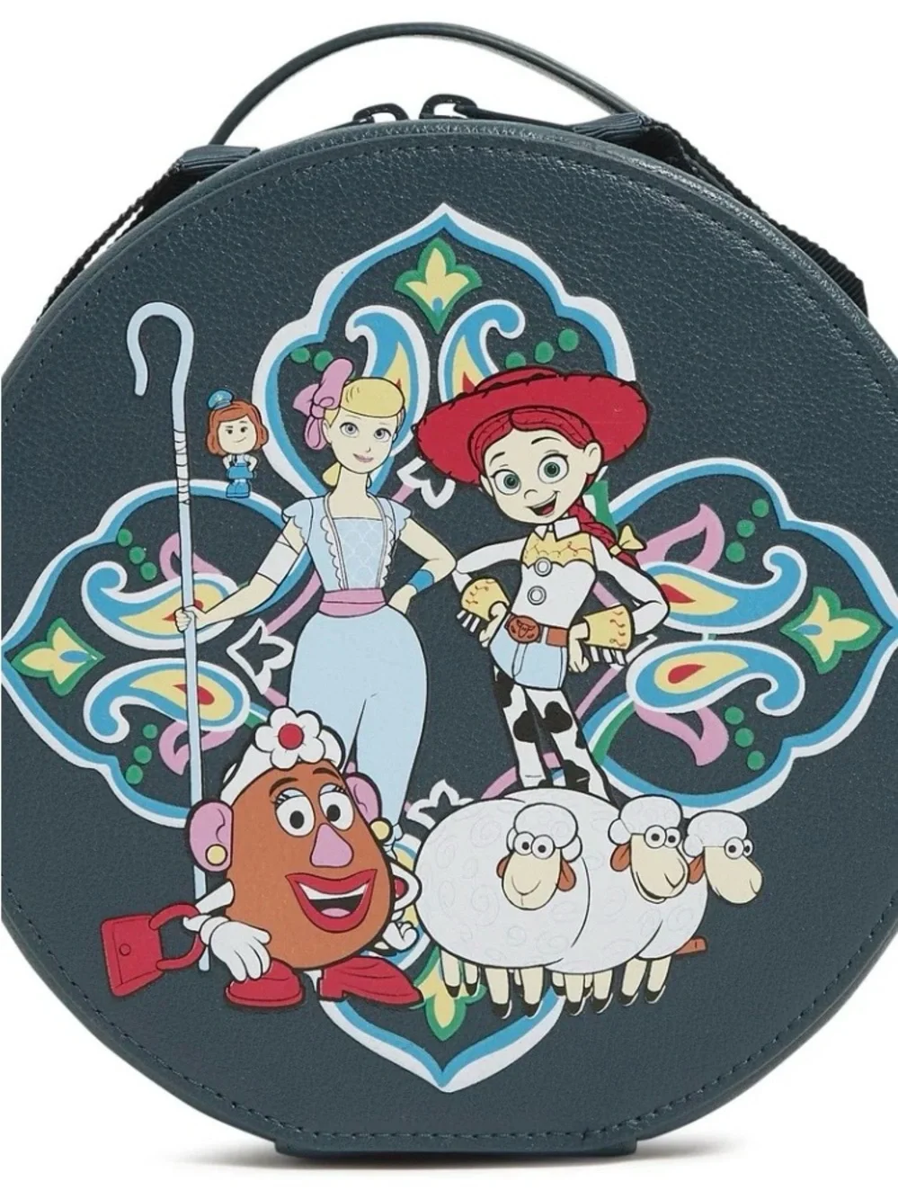 Vera Bradley Disney Pixar Toy Story Round Whimsy Cosmetic Case Tote Purse NWT
